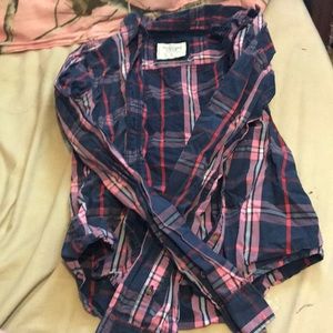 Abercrombie and Fitch plaid shirt